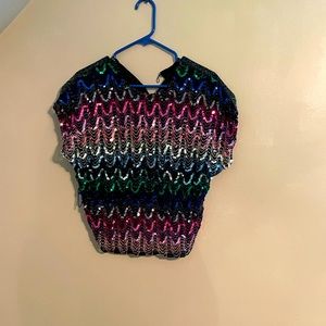 10 DOLLAR SALE ON EVERYTHING: Sequenced Blouse